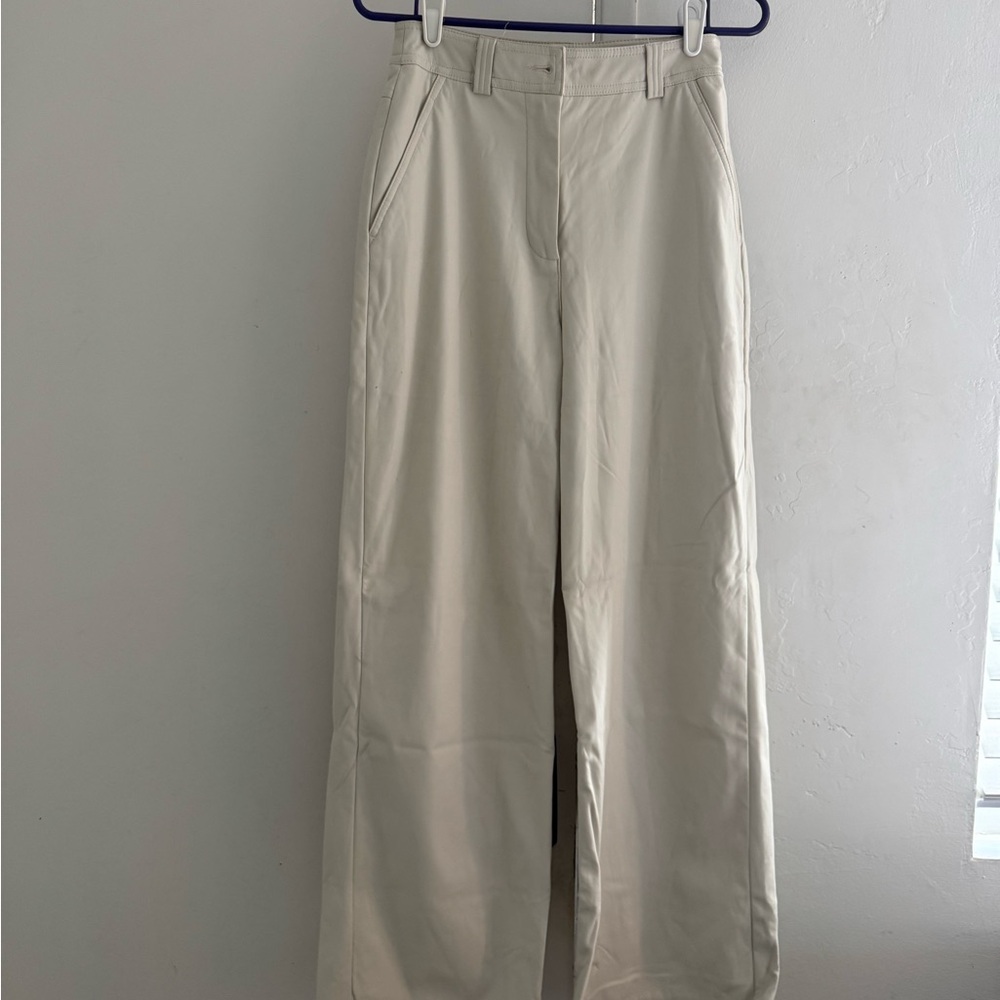 Topshop Light Beige Women's Chinos